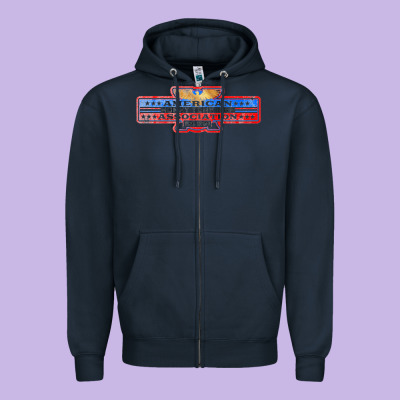 The American Honky Tonk Bar Association, Distressed   Garth Brooks Zipper Hoodie Designed By Floraart