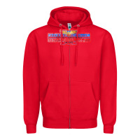 Red the american honky tonk bar association, distressed   garth brooks Zipper Hoodie - FloraArt