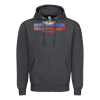 Smoke the american honky tonk bar association, distressed   garth brooks Zipper Hoodie - FloraArt