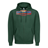 Sports Green the american honky tonk bar association, distressed   garth brooks Zipper Hoodie - FloraArt