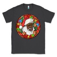 Smoke Black Santa Christmas Classic Tee - RanaPortraitStore