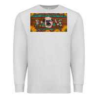 Dove Grey western heifer mom with sunflowers and turquoise license plate Premium Sweatshirt - Artiststas