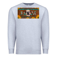 Heather Grey western heifer mom with sunflowers and turquoise license plate Premium Sweatshirt - Artiststas