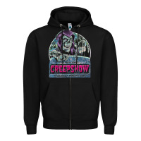 Black creepshow 1 Zipper Hoodie - FloraArt