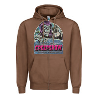 Chestnut creepshow 1 Zipper Hoodie - FloraArt