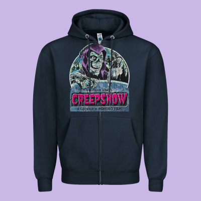 Creepshow 1 Zipper Hoodie Designed By Floraart