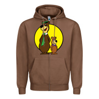 Chestnut boo boo Zipper Hoodie - FloraArt