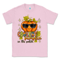 Bubblegum Pink Coolest Pumpkin In The Patch Classic Tee - texasbilliewilder