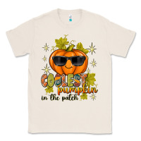 Natural Coolest Pumpkin In The Patch Classic Tee - texasbilliewilder