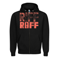 Black riff raff, retro, punk, grunge. shabby style t shi Zipper Hoodie - FloraArt