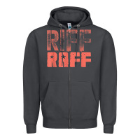 Smoke riff raff, retro, punk, grunge. shabby style t shi Zipper Hoodie - FloraArt