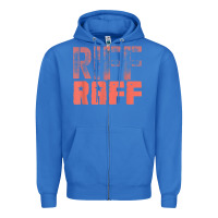 True Royal riff raff, retro, punk, grunge. shabby style t shi Zipper Hoodie - FloraArt