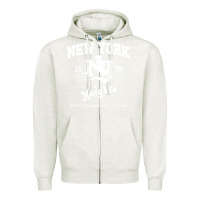 Oatmeal Heather the natural ny new york knights baseball Zipper Hoodie - FloraArt