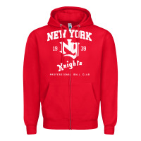 Red the natural ny new york knights baseball Zipper Hoodie - FloraArt