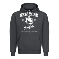 Smoke the natural ny new york knights baseball Zipper Hoodie - FloraArt