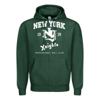 Sports Green the natural ny new york knights baseball Zipper Hoodie - FloraArt