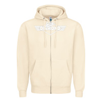Sandshell legs diamond Zipper Hoodie - FloraArt