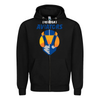 Black las vegas aviators Zipper Hoodie - FloraArt