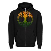 Black tree of life merch Zipper Hoodie - trangStudio