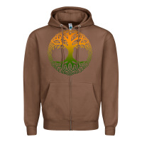 Chestnut tree of life merch Zipper Hoodie - trangStudio