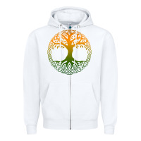 White tree of life merch Zipper Hoodie - trangStudio