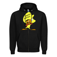 Black speedy gonzales arriba Zipper Hoodie - FloraArt