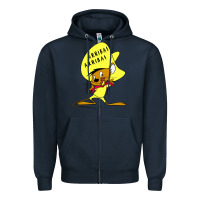 Navy speedy gonzales arriba Zipper Hoodie - FloraArt