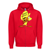Red speedy gonzales arriba Zipper Hoodie - FloraArt