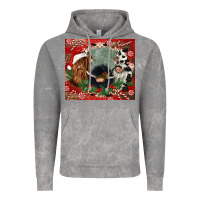 Cloud Rock christmas heifer cow  gnomies Vintage Hoodie - CowGirlArtShop
