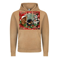 Vintage Camel christmas heifer cow  gnomies Vintage Hoodie - CowGirlArtShop