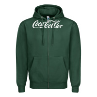 Coca Collier Zipper Hoodie | Teevron