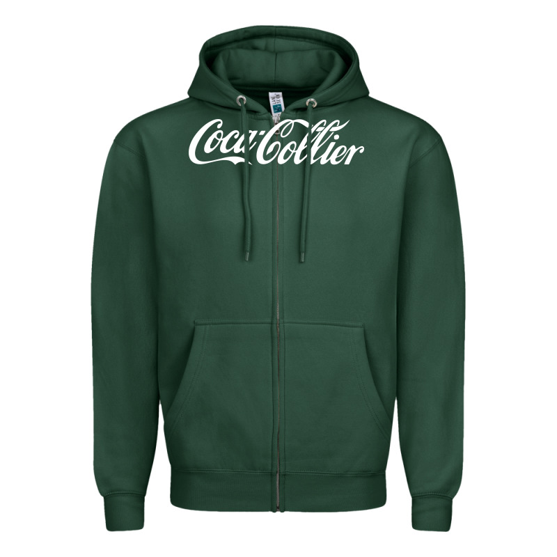 Coca Collier Zipper Hoodie by FloraArt | Teevron