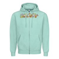 Snow White And The Seven Dwarfs Marching In Line Zipper Hoodie | Teevron