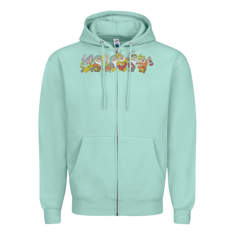 Snow White And The Seven Dwarfs Marching In Line Zipper Hoodie by FloraArt | Teevron