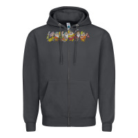 Smoke Snow White And The Seven Dwarfs Marching In Line Zipper Hoodie - FloraArt