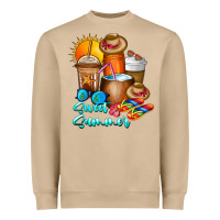 Mushroom Sweet Summer Heavyweight Sweatshirt - CowhideDigitalArt