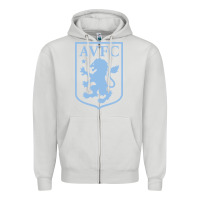 Dove Grey good-aston-villa-f.c .-club Zipper Hoodie - FloraArt