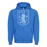 True Royal good-aston-villa-f.c .-club Zipper Hoodie - FloraArt