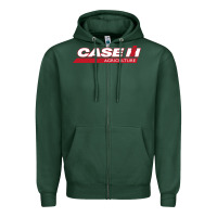Sports Green case-ih Zipper Hoodie - FloraArt