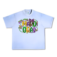 Grape Ice little miss mardi gras Urban Heavy Tee - CowGirlArtShop