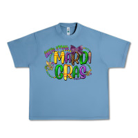 Pebble Blue little miss mardi gras Urban Heavy Tee - CowGirlArtShop