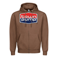 Chestnut town pump Zipper Hoodie - FloraArt