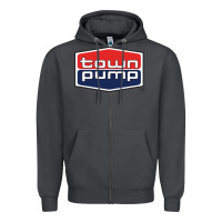 Smoke town pump Zipper Hoodie - FloraArt