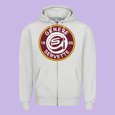 The Genève Servette,hc,football Zipper Hoodie Designed By Floraart