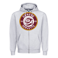 Heather Grey the genève servette,hc,football Zipper Hoodie - FloraArt