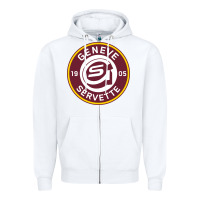 White the genève servette,hc,football Zipper Hoodie - FloraArt