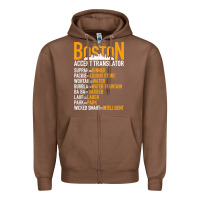Chestnut wicked smaht boston accent translator bostonians gifts shirt Zipper Hoodie - FloraArt