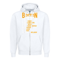 White wicked smaht boston accent translator bostonians gifts shirt Zipper Hoodie - FloraArt