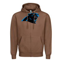Chestnut thesportcarolinapantherslogo Zipper Hoodie - FloraArt