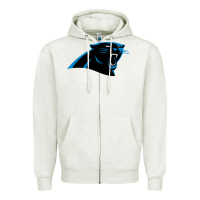 Oatmeal Heather thesportcarolinapantherslogo Zipper Hoodie - FloraArt